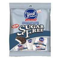 York Sugar Free Peppermint Pattie, Chocolate Candy - 3 Oz, 12 Pack
